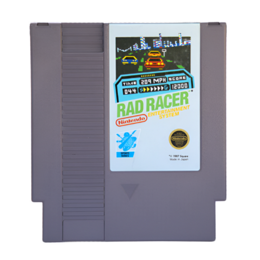 Rad Racer (NES, 1987)