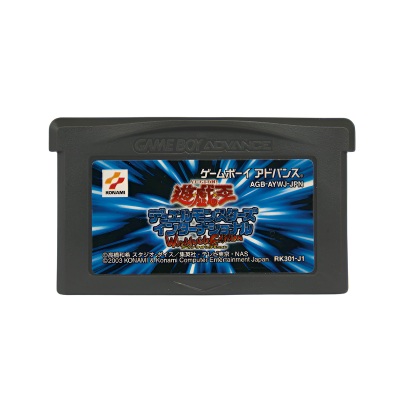 Yu-Gi-Oh Worldwide Edition Stairway to the Destined Duel, Japan Release, Multi-Lingual Support (Game Boy Advance, 2003)