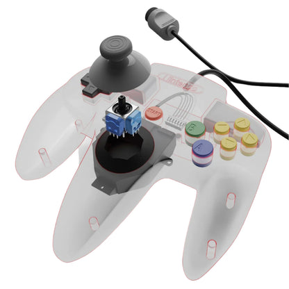 Hall Effect Joystick Module (GameCube Style) for N64